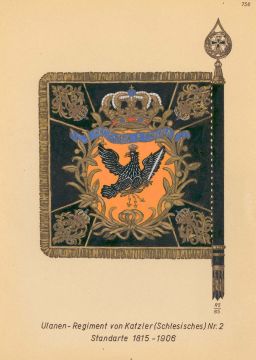 Fahnen des Ulanen-Regiments Nr. 2 (Schlesisches).