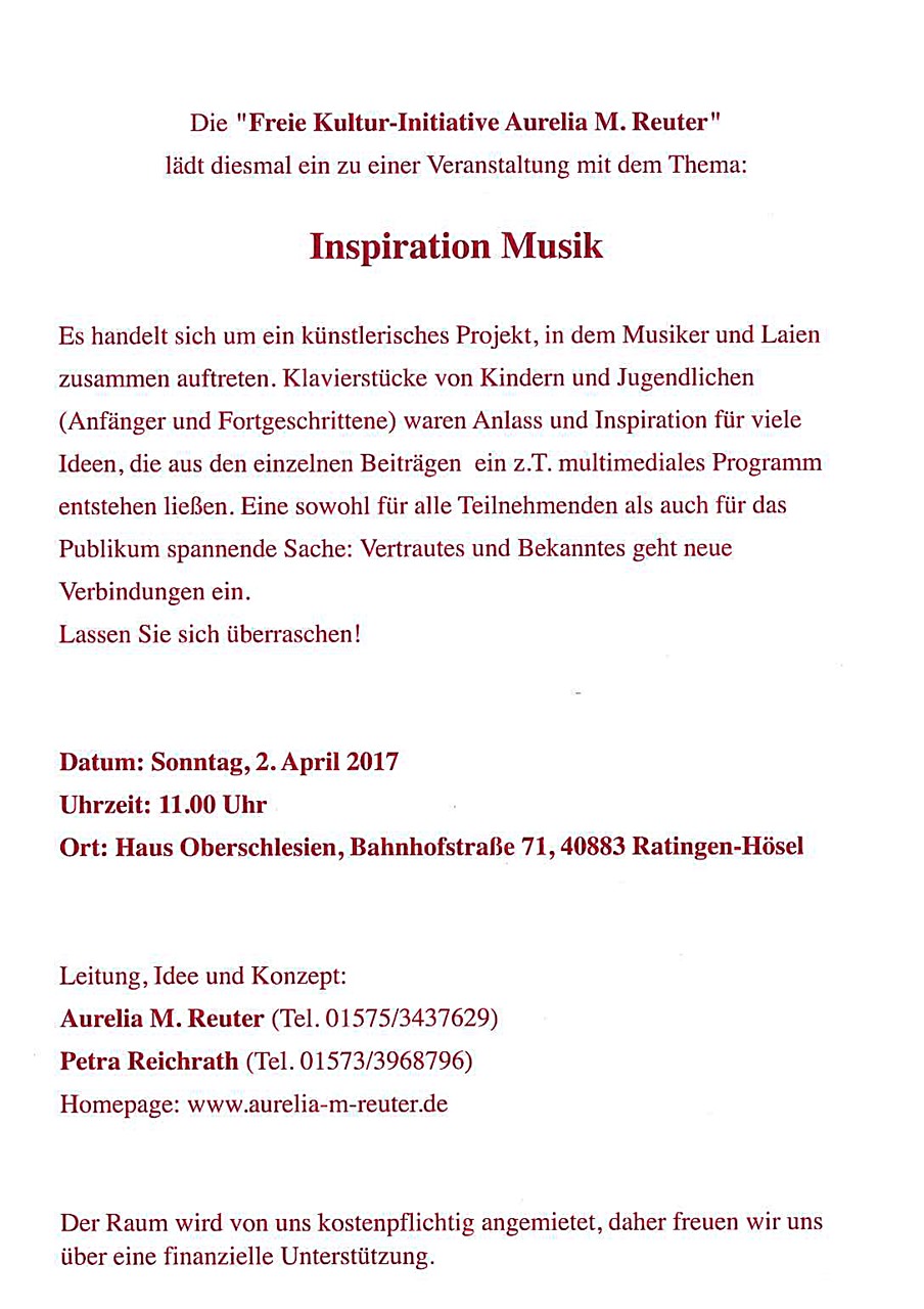 Inspiration Musik Page 1