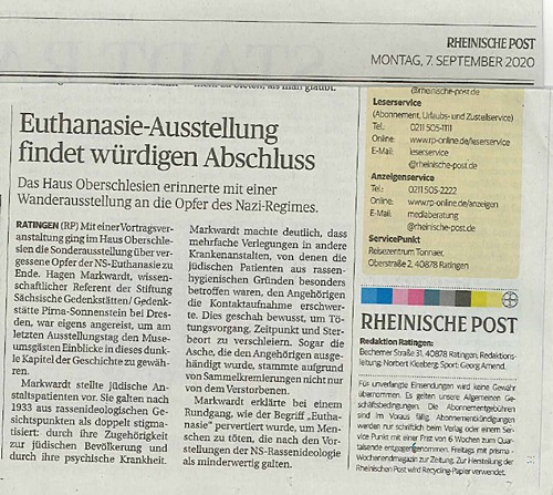 Euthanasie Rheinische Post 7sept20